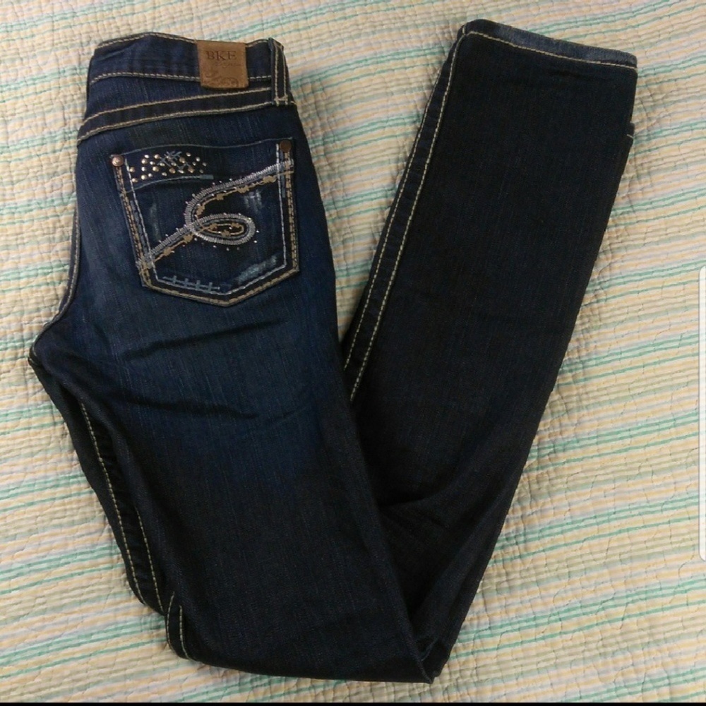 Bke buckle 26 x 33 1/2 Mya Skinny Stretch jeans